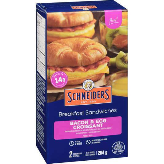 Schneider - Frozen Breakfast Sandwiches