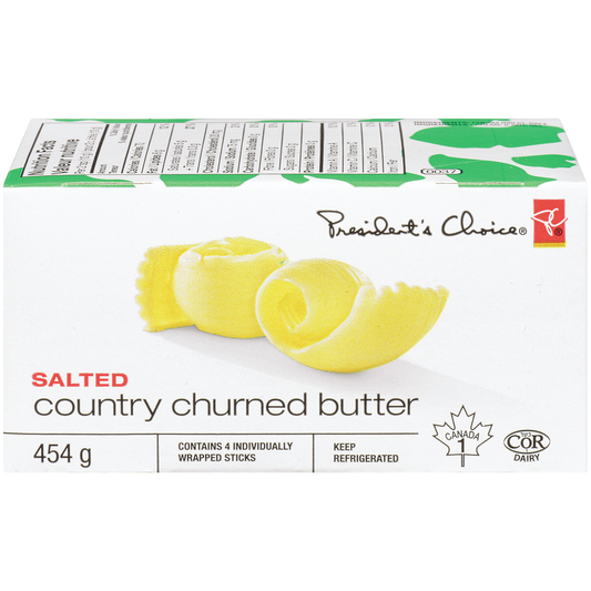 Country Churned Butter, Salted