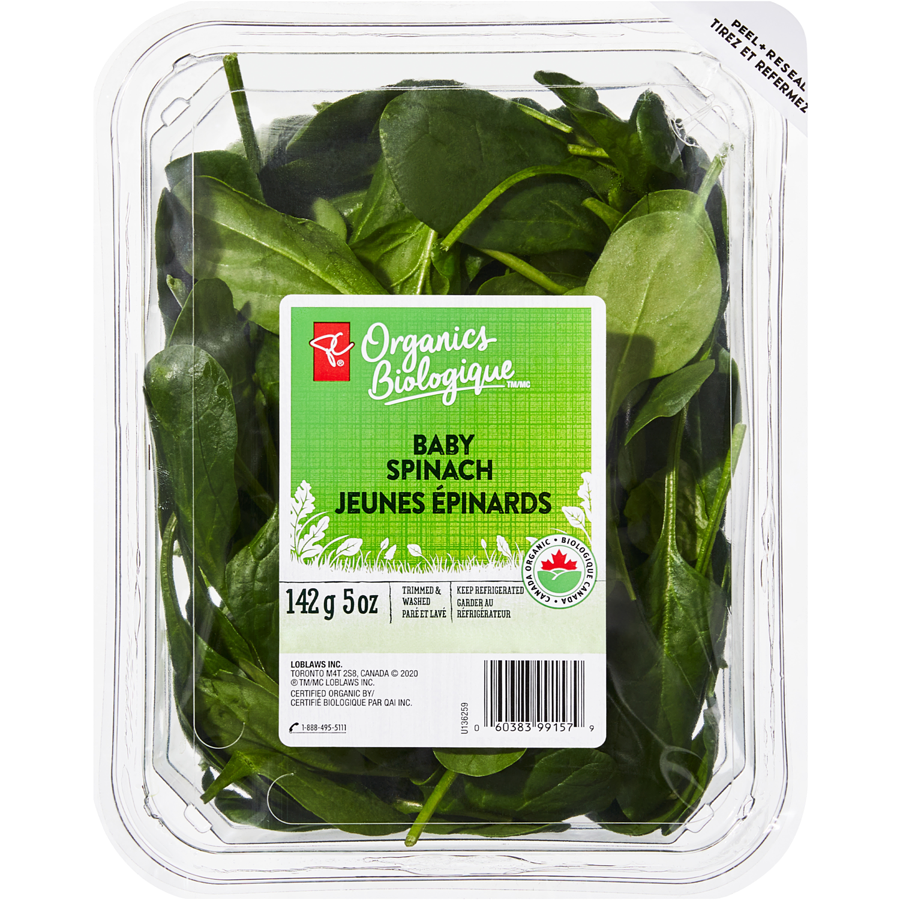 Salad Mix, Baby Spinach (Organic)