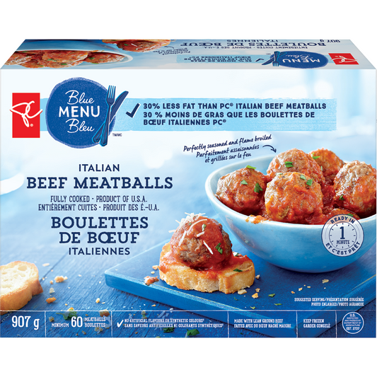Meatballs - Beef (Lean Italian) - PC Blue Menu
