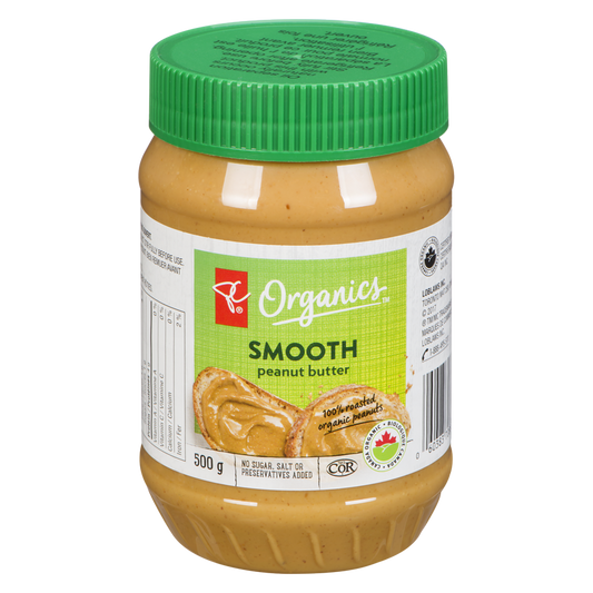 Peanut Butter - PC Organic (No Sugar Added)