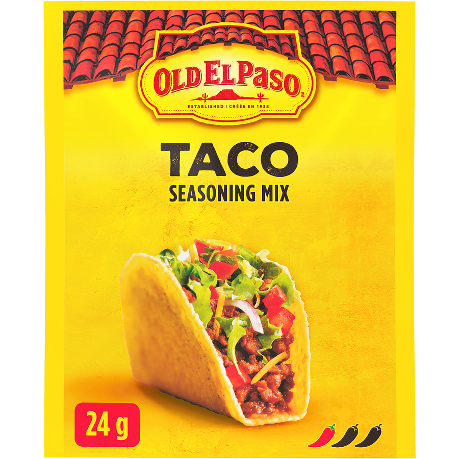 Taco Seasoning Old El Paso VacationFoods