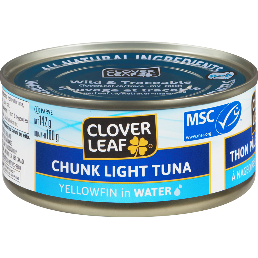 Tuna Yellowfin - Cloverleaf (Chunk Light in Water)