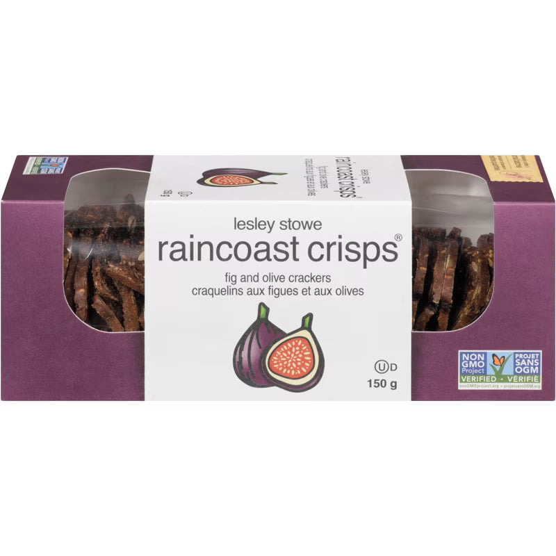Crackers - Raincoast Crisps Fig & Olive