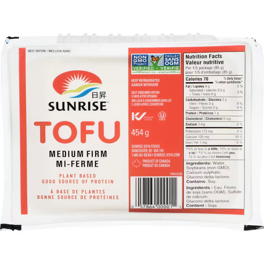 Tofu - medium firm