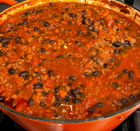 Homemade Hearty Beef Chili