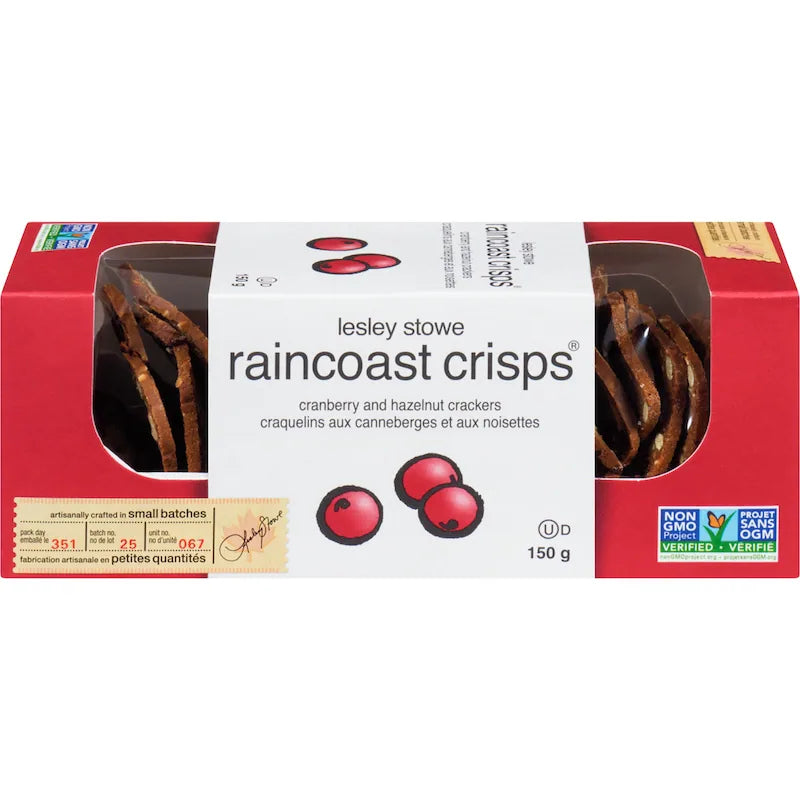 Crackers - Raincoast Artisan Cranberry and Pumpkin Seed
