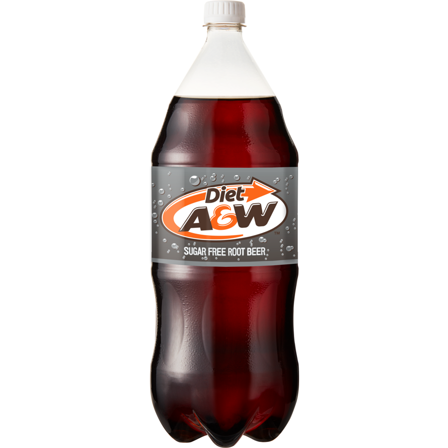 Diet A & W Root Beer (2L Bottle)