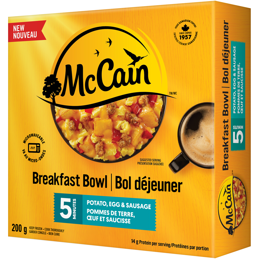 McCain - 5 Minute Frozen Breakfast Bowls