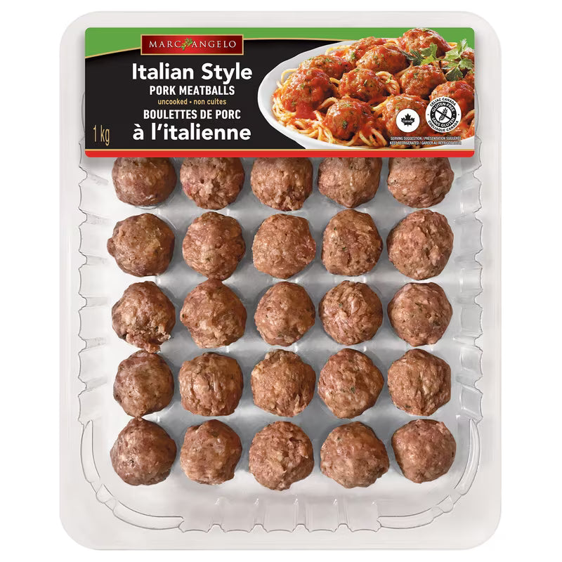 Meatballs - Pork Italian