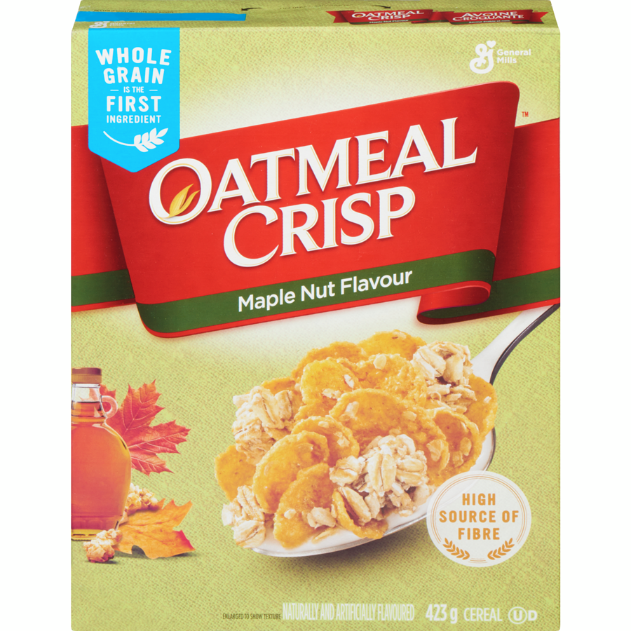 Cereal - Oatmeal Crisp (Maple Nut)