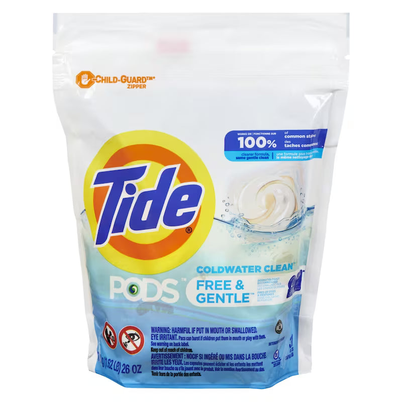Tide - Laundry Detergent Pods, 10 Count (Bulk)