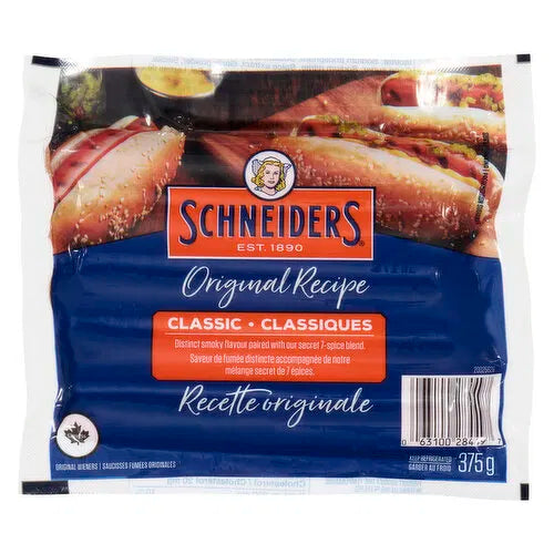 Wieners - Hot Dogs (Schneiders or Maple Leaf)