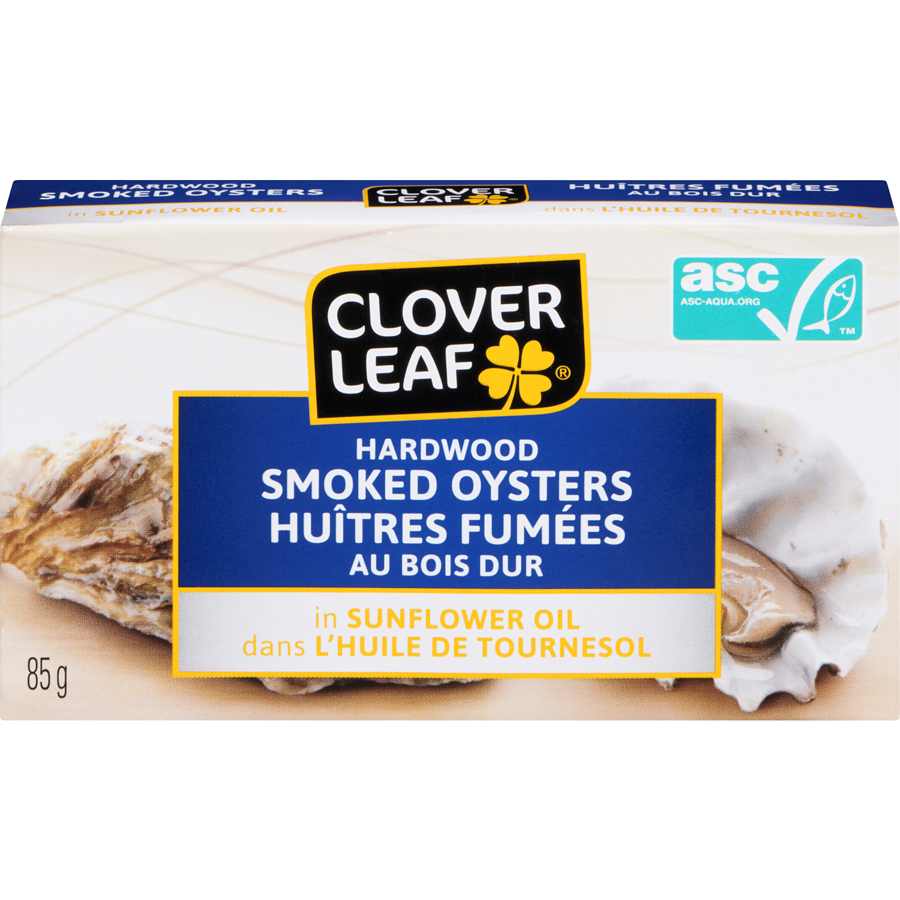 Oysters - Clover Leaf (in Sunflower Oil)