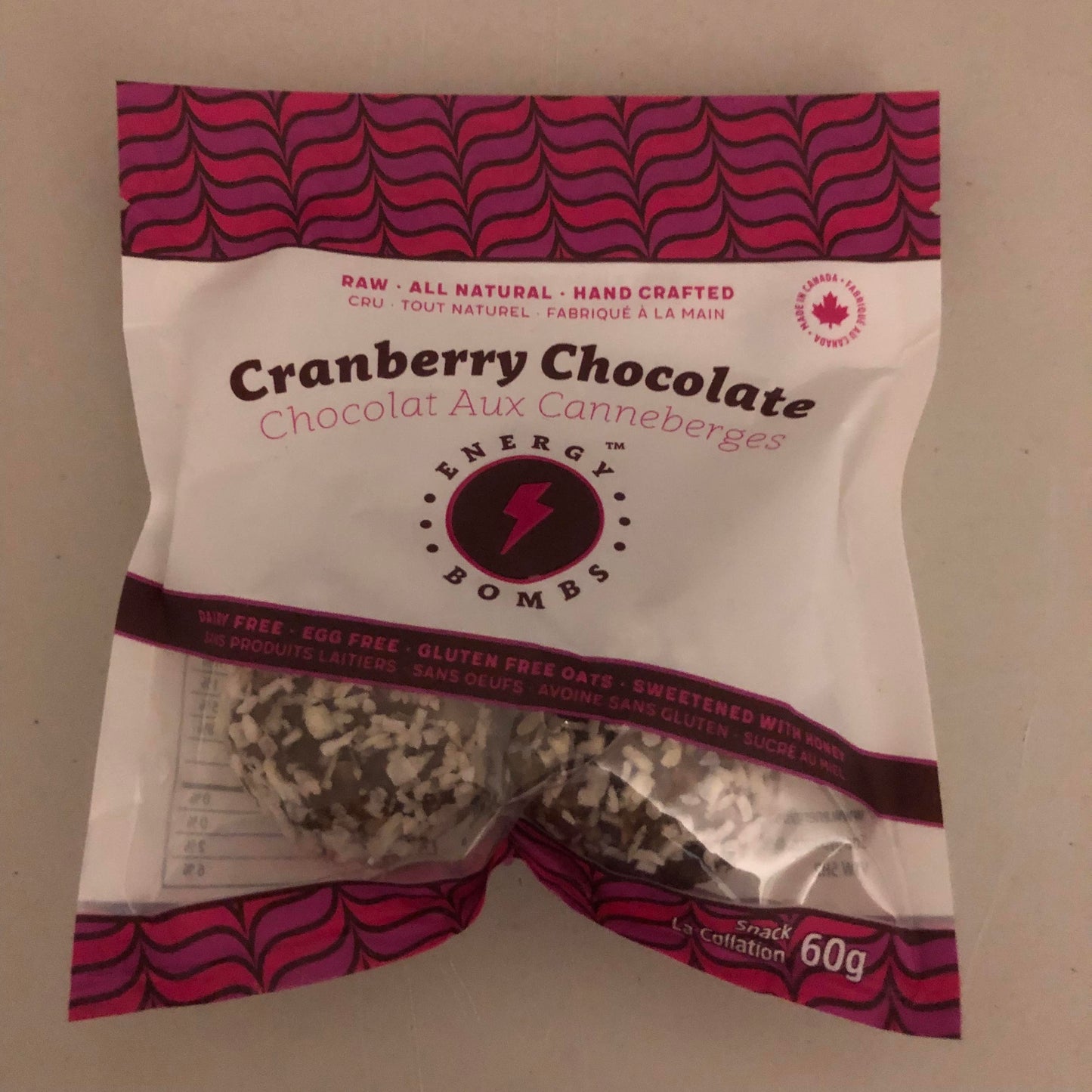 Energy Bombs - All Natural Raw Bites