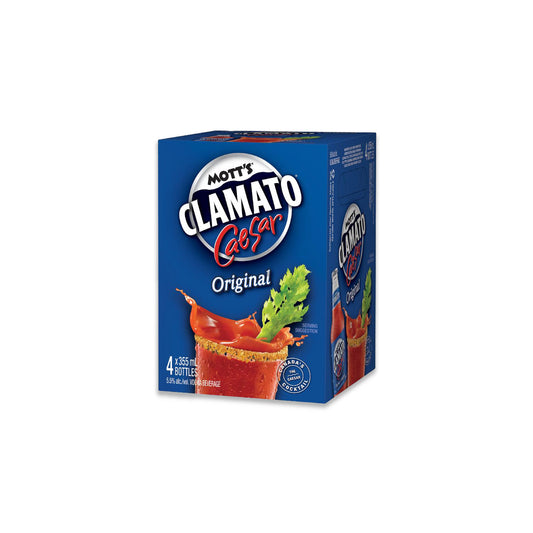 Mott's Original Clamato Caesar (4 Bottles)