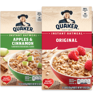 Cereal - Quaker Instant Oatmeal