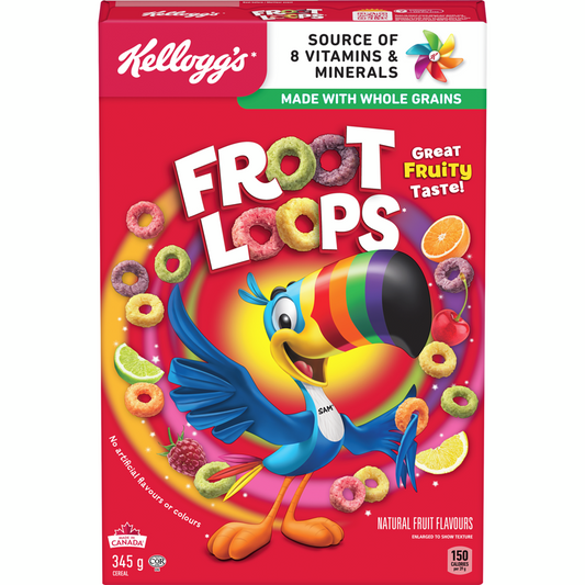 Cereal - Kellogg's Froot Loops