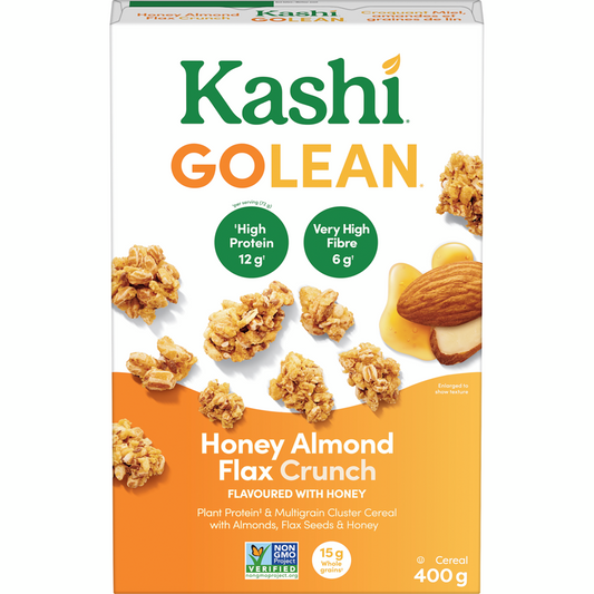 Cereal - Kashi GoLean Crunch (Honey Almond Flax)