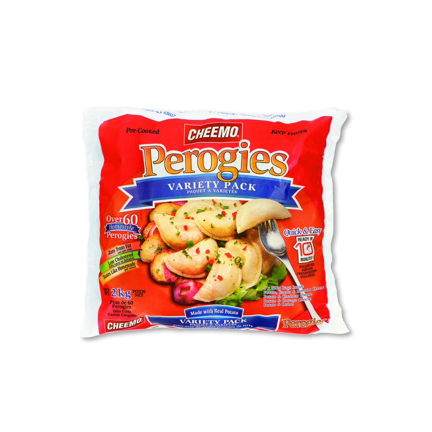Perogies - Cheemo (4 Variety Pack)