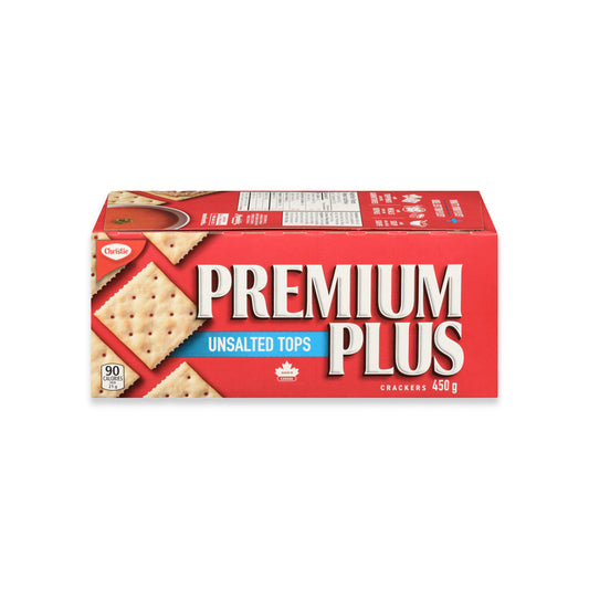 Soda Crackers - Premium Plus Unsalted Tops