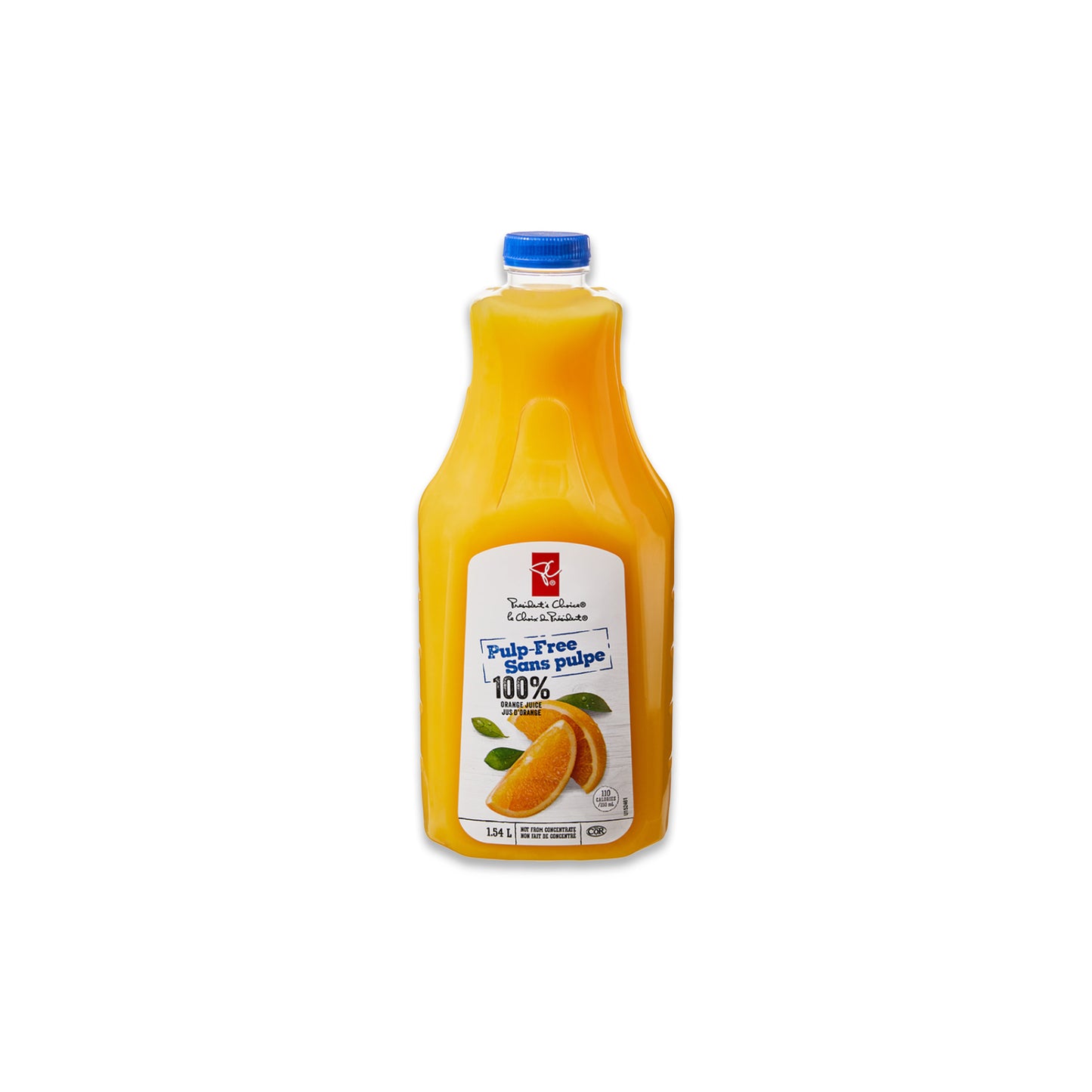 Orange Juice (President's Choice, Pulp Free)