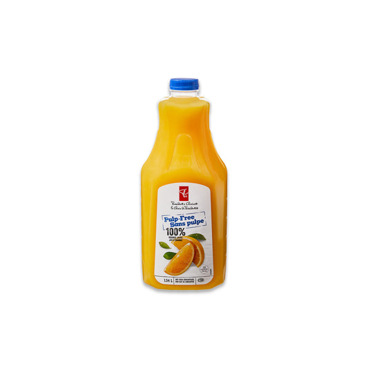 Orange Juice (President's Choice, Pulp Free)