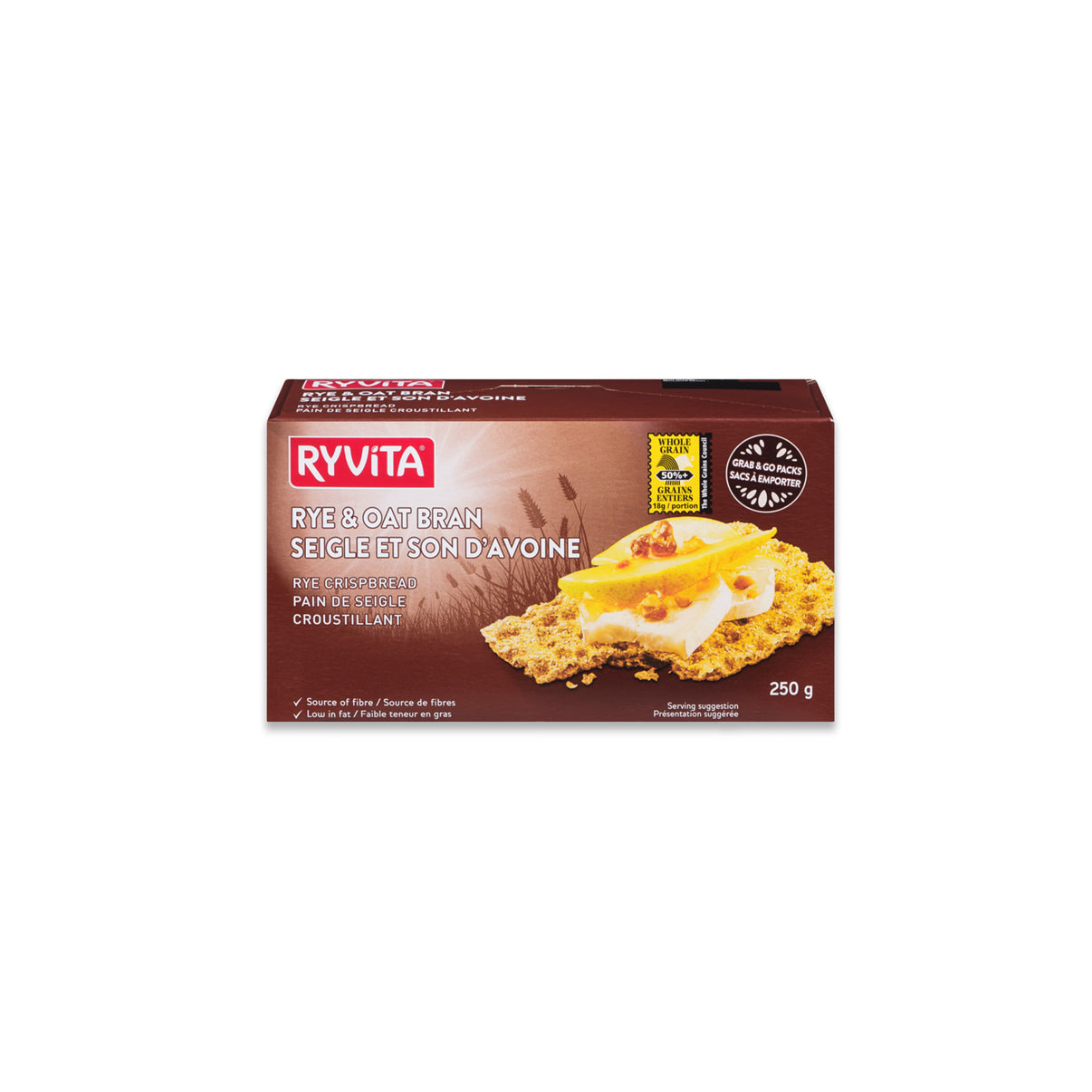 Crackers Ryvita (Rye & Oatbran) VacationFoods