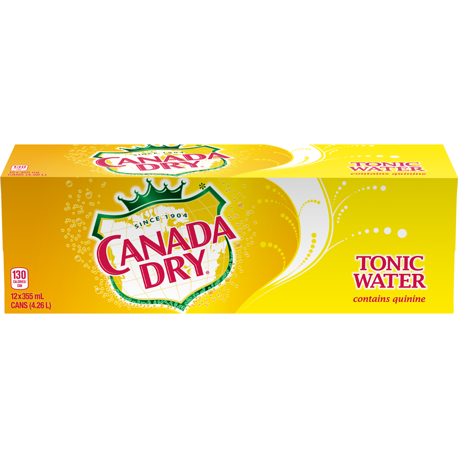 Canada Dry Tonic Water (12 Cans)
