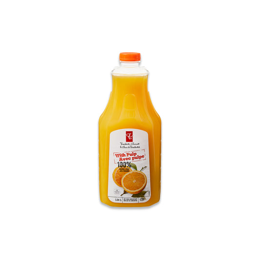 Orange Juice (President's Choice, With Pulp)