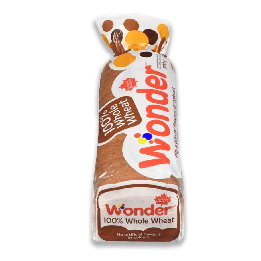 Bread - Wonder Bread (Whole Wheat Sandwich Loaf)